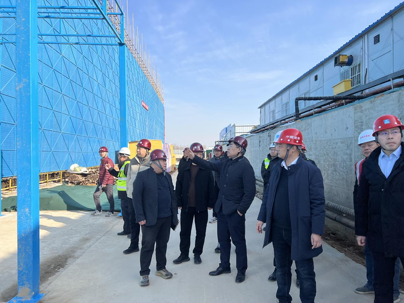 集團公司黨委書記、董事長汪洋深入一線開展項目調研和安全生產檢查